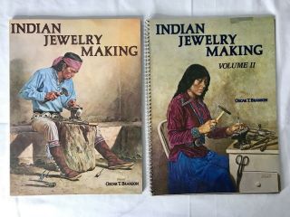 Indian Jewelry Making Books Volumes I & Ii Oscar T.  Branson
