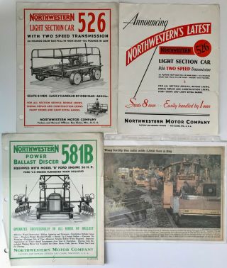 Misc.  Railroad Brochures And A Newspaper Article " Fortifying The Rails "