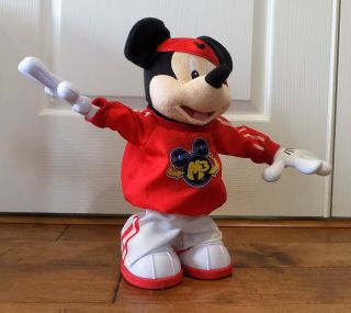 Disney Fisher Price M3 Master Moves Mickey Mouse Hip Hop Break Dancing Doll GRT 8