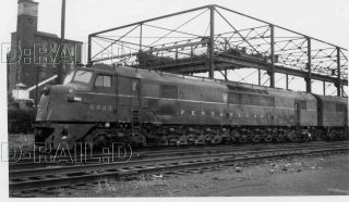 9c745 Rp 1959/1970 Pennsylvania Railroad Locomotive 5823 West Philly