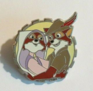 Disney Wdw Dlr Couples Mystery Pack Robin Hood & Maid Marian Hugging Pin