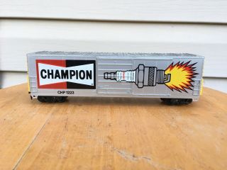 Champion Spark Plug Train Car Life - Like Ho Scale