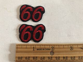 1966 Patches Embroidered,  Vintage Rare Automobilia You Get 2