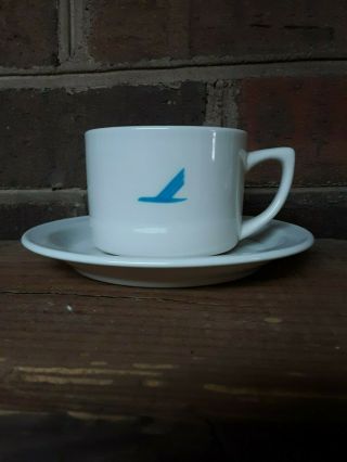 Vintage Piedmont Airlines China Cup And Saucer Mayer China Co