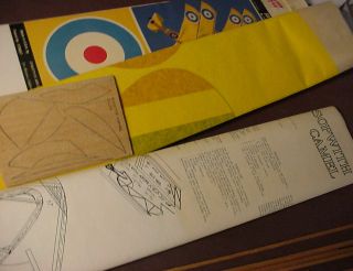 SOPWITH CAMEL 4 FT WINGSPAN SQUADRON KITE,  COMPLETE 1977 REVISED 5