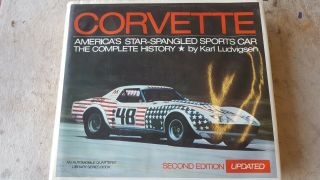 Corvette Americas Star Spangled Sports Car,  A Complete History.  Book
