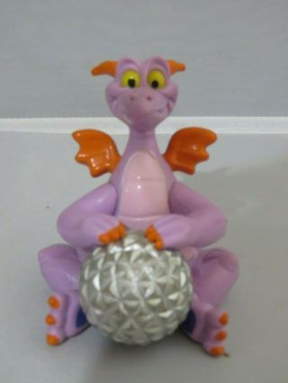 Vintage Disney Epcot Figment Pvc Figure Dragon Sitting
