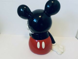 Treasure Craft Disney Mickey Mouse Ceramic Cookie Jar 8