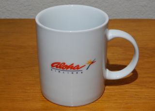 Aloha Airlines First Class Coffee Mug - Final Pattern For Inflight Service