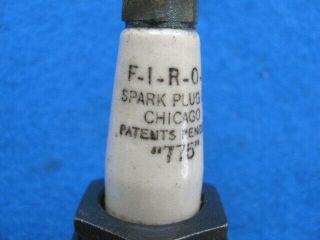 Vintage,  rare,  antique F - I - R - O - L spark plug 3