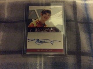 2009 Battlestar Galactica: Season 4 Nicki Clyne Autograph Card