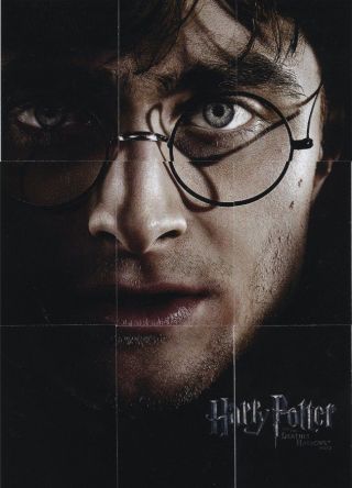 Harry Potter 9 Dh Part 2 Double Sided Harry/voldemort Puzzle Cards Full Set