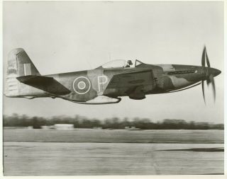 Large Official Photograph Of The Prototype Martin Baker Mb5