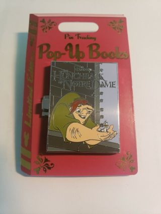 Disney Pop - Up Books The Hunchback Of Notre Dame Le 4000 Quasimodo Pin
