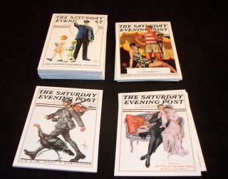 The Art Of J.  C.  Leyendecker - The Saturday Evening Post Complete Card Set