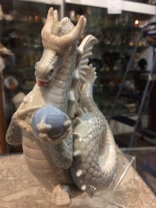 Vintage Dragon Statue Sculpture Porcelain Oriental Trading Inc.