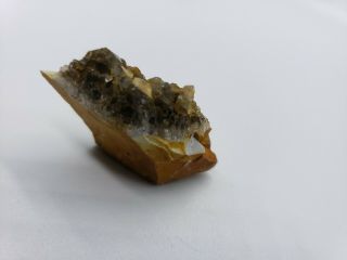 Smoky quartz crystal cluster central Ohio flint region 19.  4g 1x.  75x.  5 2