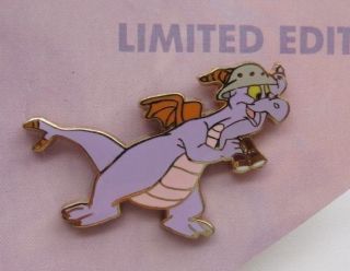 Disney Wdw Epcot Journey Into Imagination Safari Hat Figment Le Le 1000 Pin