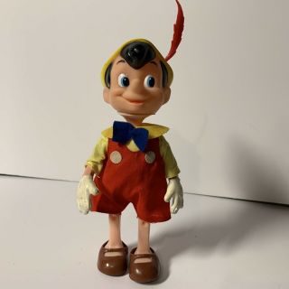 Vintage Pinocchio Walt Disney R.  Dakin & Co Vintage 10” Figure Doll