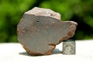 Nwa Unclassified Meteorite 25.  9 Grams Windowed With Very Little Visible Metal