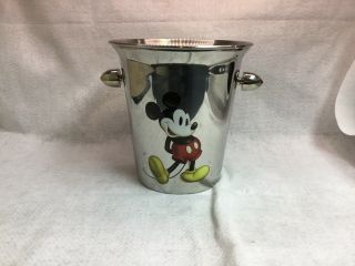 Disney Mickey Mouse Stainless Steel Champagne/ice Bucket