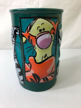 Disney Store Many Faces Of Tigger Large Tall Coffee Mug Cup 3d Winnie The Pooh