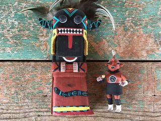2 Vintage Hopi Pueblo Kachina / Katsina Dolls N R.  1