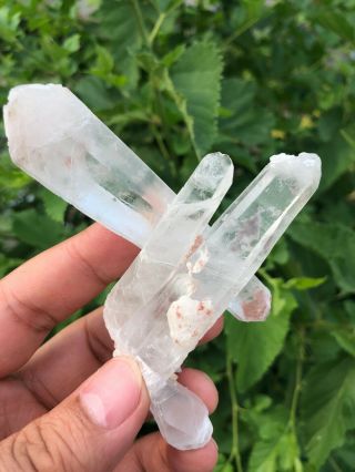 70g Rare Natural Clear Quartz Crystal Cluster Specimen A45