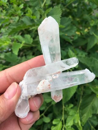 70g Rare Natural Clear Quartz Crystal Cluster Specimen A45 3