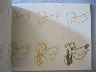MICKEY ' S DRAWING CLASS BOOK LEE J.  AMES HOW TO DRAW PLUTO 1983 VG 5