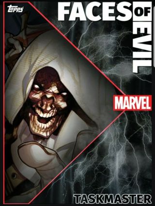 Topps Marvel Collect Faces Of Evil: Taskmaster Motion Digital Wave 1 Week 4