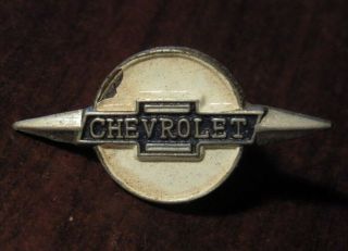 Vintage Chevy Chevrolet Hat Lapel Pin 1