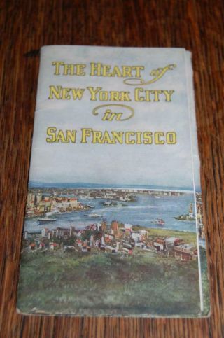 1915 Pennsylvania Railroad Panama Pacific Exposition San Francisco Ca.  Brochure