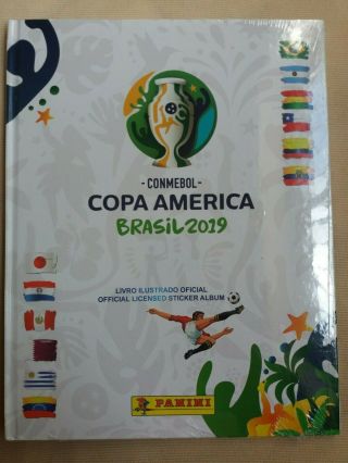 Panini Copa America 2019 Brazil HARDCOVER Empty Album 5