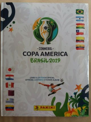 Panini Copa America 2019 Brazil HARDCOVER Empty Album 6
