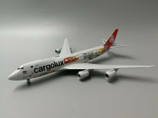 Jc Wings 1:400 Cargolux Boeing 747 - 8f Cutaway Livery Reg: Lx - Vcm Xx4709 Last Pc