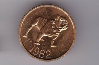 1982 Mack Truck Bulldog Coin You Make The Difference