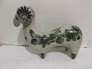 Vintage Ken Edwards Ke Pottery Ram Sculpture Mexican Made In Mexico Mid Century