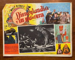 Disneyland Around The Seasons Lobby Card 1966 Theatrical Short Vg