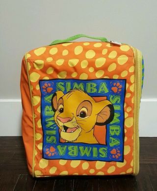 Vintage 1990s Lion King Simba Backpack Wiz Too