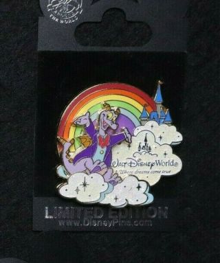 Disney Wdw Where Dreams Come True Rainbow Pin - Figment - 2008 Le 1500 Rare