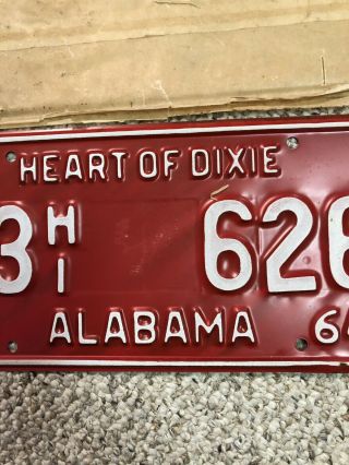 1964 Alabama Truck License Plate (Old Stock - Last One) 3