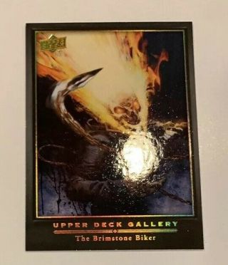 Sdcc 2019 Upper Deck Gallery: Ghost Rider Card - Marvel Masterpiece 2019 Sdcc