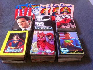400,  Trading Cards Tv/movies (1980s/1990s) Superman/x - Men/captain America & More