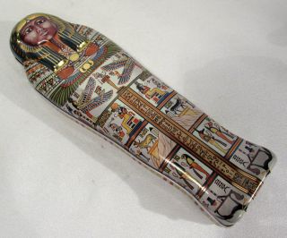 1989 Hunkydory Egyptian Mummy Coffin Denytenamun British Museum Tin