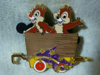 Disney Magical Train Mystery Tin Chip & Dale Pin