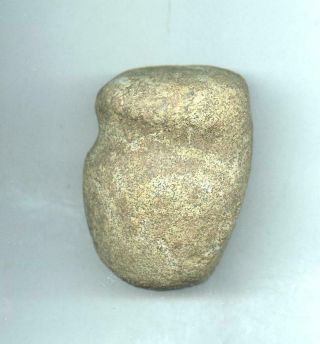 Indian Artifacts - Fine 3/4 Groove Quartzite Hammerstone