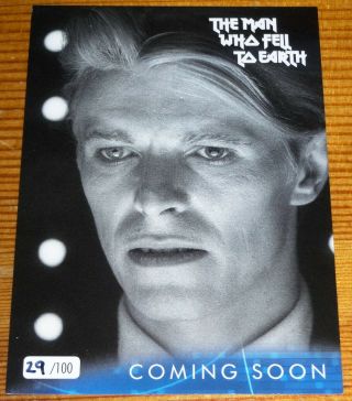David Bowie - Man Who Fell To Earth Dealer Rtp1 Promo (29/100) By Unstoppable