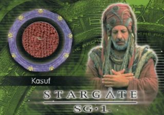 Stargate Sg1 Season 8 Costume Card C34 Kasuf Erick Avari