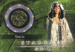 Stargate Sg1 Season 5 Costume Card C15 Sha 
